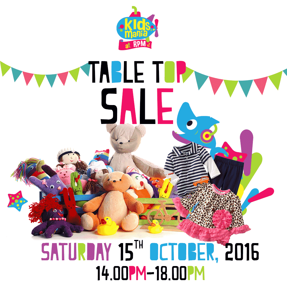 Phuket Kids Club table top sale